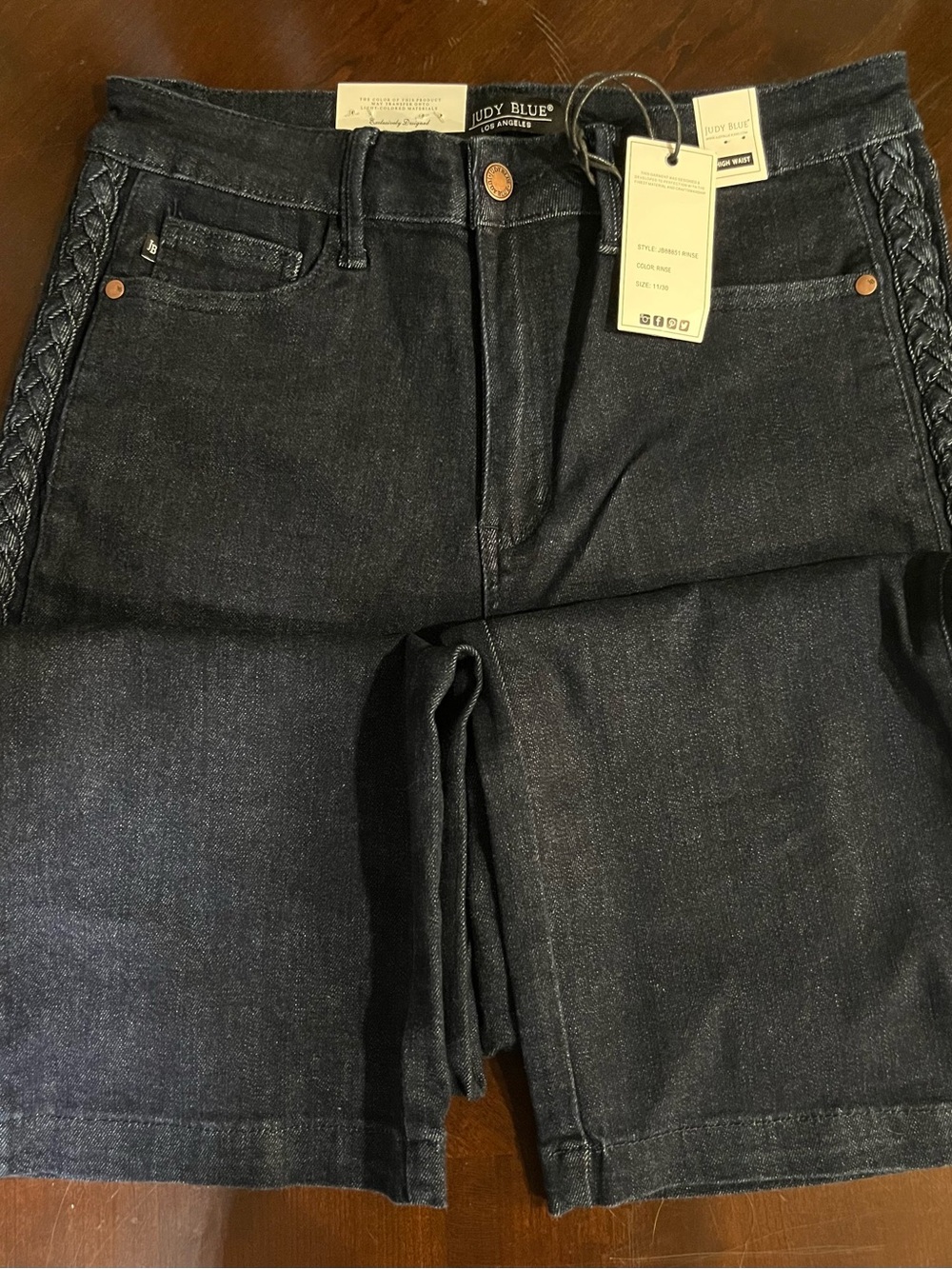Judy Blue Wide Leg Jeans